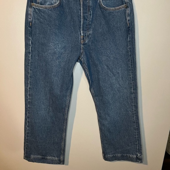 NWT Rag & Bone Maya High Rise Cropped Flare Rye Harbor - Picture 5 of 15